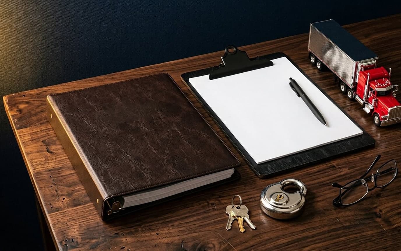 Trucking compliance paperwork, permits and registrations prepared by QP Trucking Solutions